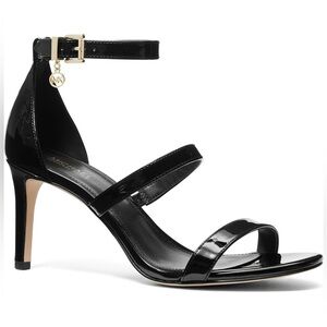 Michael Kors Kodak Ankle Strap Sandal Black